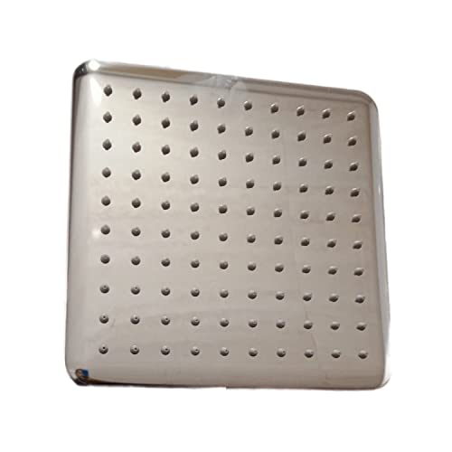 Image of Slim Stainless Steel Heavy Rain Shower Head (8 x 8 Inch)