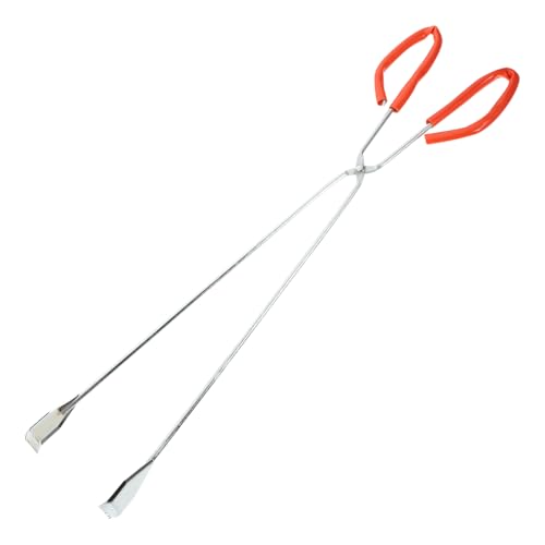 SOLUSTRE Garbage Pickup Clip Litter Picker Tongs Commercial Trash Pickers Grabber Reacher Tool Short Material for Easy Cleaning