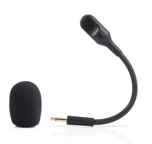 Image of LEFXMOPHY Mic Replacement for Razer Kaira Pro Gaming Headphone, Upgrade 3.5mm Detachable Microphone Boom Piece Accessory on PC, Mac, Xbox One, PS5, PS4
