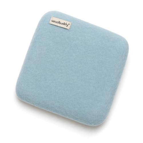 Woolbuddy Wool Felting Pad 10 x 10 x 1.5 Inch (Blue) Durable Needle Felting Mat Needle Felting Foam Pads Alternative for 3D Wet & Dry Felting Crafts