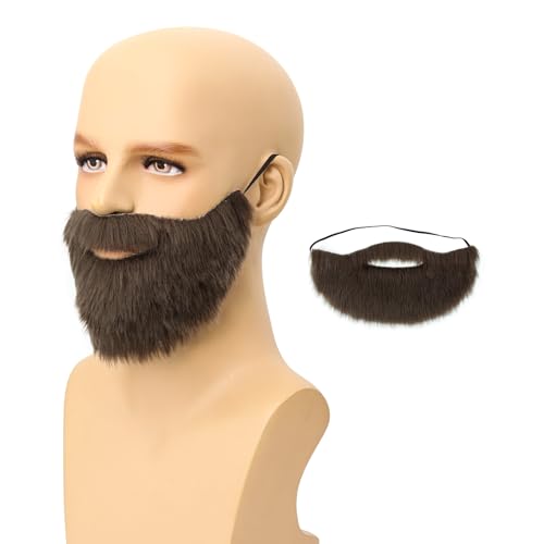 FYXZHUO Men Dress Up Fake Beard and Mustache - Costume