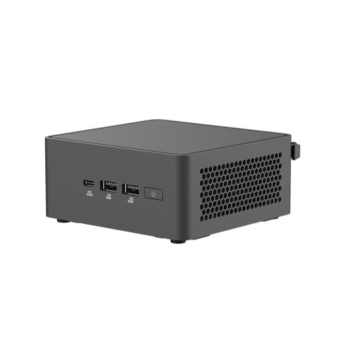 Image of ASUS NUC 15 Pro Tall Barebones Mini PC with Intel Series 2 Core Ultra 5 225H, up to 96GB DDR5 RAM, Dual Storage, Thunderbolt 4, Wi-Fi 7 & Bluetooth 5.4, Toolless Chassis Access, VESA Mount Included