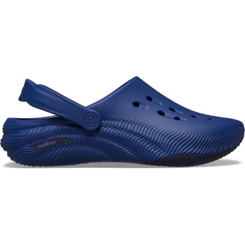 Image of Crocs Unisex-Adult Mellow 2.0 Recovery Clogs, Ribbon Blue/Multi, 11 Women/9 Men