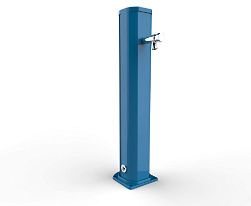 Arkema - Lavapiés De Exterior Con Grifo Temporizado Jolly Azul