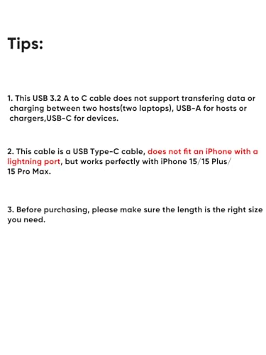 Image of CableCreation USB C to USB A Cable 3.3FT, USB C to USB 3.1 USB 3.2 Gen2 10Gbps USB A to C Data Cable, Fast Charging Cable Type C 60W 20V /3A for USB C External SSD MacBook Pro iPad S21, 1.0m Gray