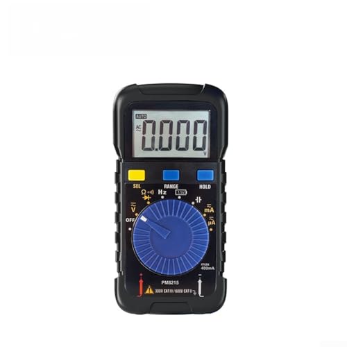 Multimètre numérique PM8215 compact pour analyse de tension résistance n'importe où