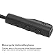Zunate Motorrad Bluetooth Headset, Motorradhelm Headset mit Rauschunterdrückung Anruffunktion BT5.0 Helm Bluetooth Gegensprechanlage für Motorrad, Ski, ATV, Dirt Bike