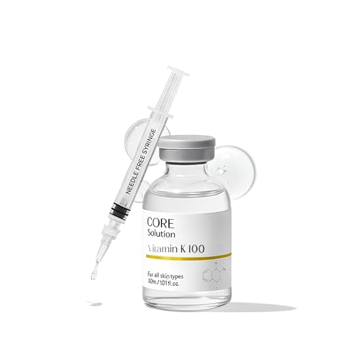 FEEL MATRIGEN Vitamin K 100 Ampoule Redness & Dark Circle Treatment Serum for Sensitive Skin 30mL + Needleless Syringe