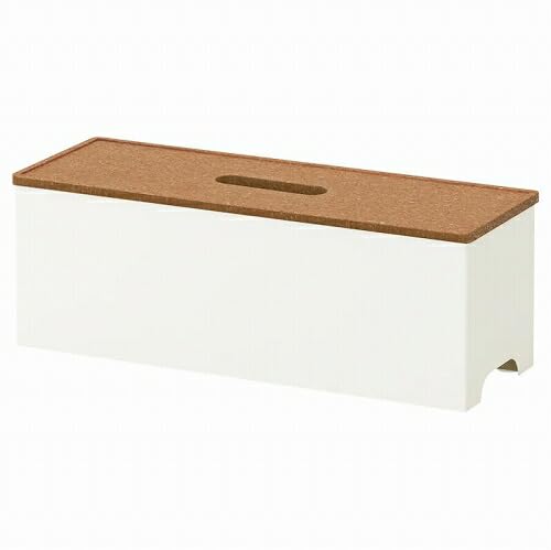 KVISSLE ケーブルマネジメントボックス コルク ホワイト 40203958 イケア IKEA