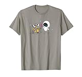 Disney Wall-E & Eve Moonscape Pinwheel T-Shirt Small
