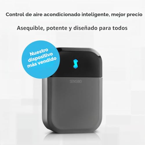 Miniatura 2 de Sensibo Sky - Controlador WiFi Inteligente de Aire Acondicionado. Mantiene la Comodidad con energía eficiente. Instalación fácil y rápida. Termostato automático Compatible con Google, Alexa, Siri.