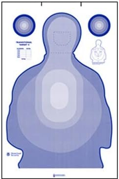 US AIR MARSHALS MODIFIED CARDBOARD TRANSTAR TARGET 50 PACK
