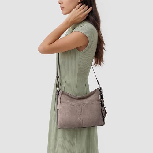 Image of The Sak Alameda Leather Crossbody Purse - Leather Women's Handbag for Everyday & Travel - Cross Body Bag With Zipper