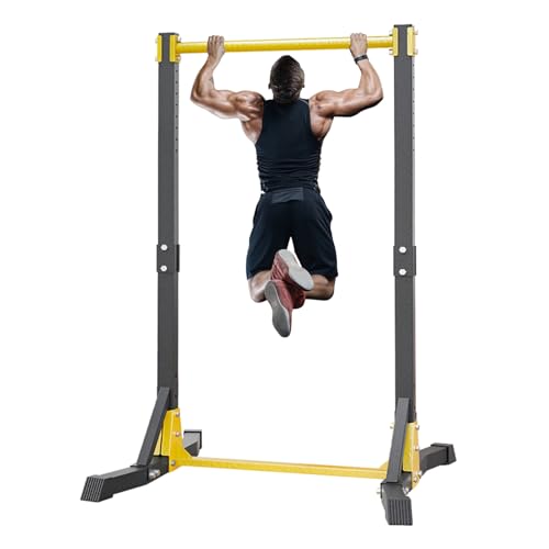 Pull Up Station,Power Tower Pullup Bar Station,Pull Up Bar for Home Gym,Pull Up Tower Station with 11 Gears Adjustment,Supports to 400LBS