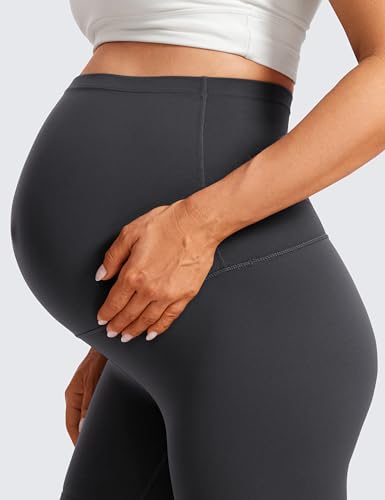 Image of CRZ YOGA Maternity Biker Shorts 6 inch