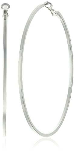 GUESS Basic Extra-Large Thin Hoop Earrings