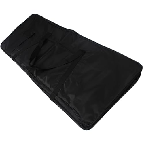 Sac transport clavier 76 touches noir Luxshiny housse tissu oxford rigide