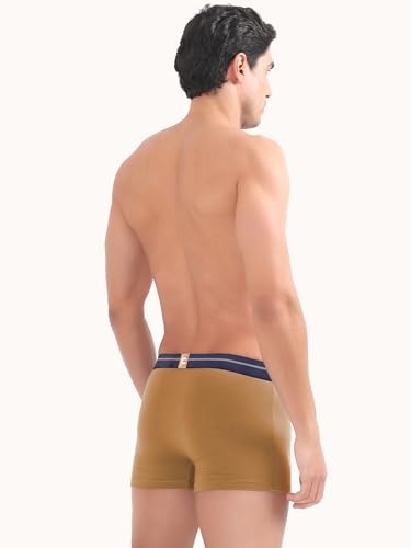 Image of Freecultr Men's Cotton Trunks | Breathable & Moisture Absorbing | Soft Comfort Fit | Everyday Innerwear