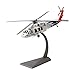 Modèle Moulage sous Pression en Militaire 1:72 pour Le Modèle d'avion en Alliage D'hélicoptère Moyen Quadrirotor Bimoteur UH-60 Black Hawk Ornement Fan De L'armée