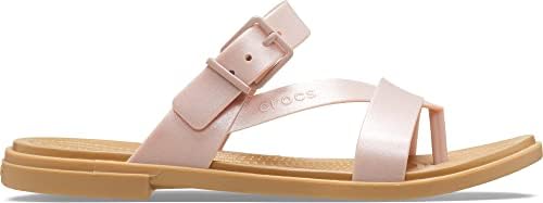 Crocs Women's Tulum Toe Post Sandals, Pink Clay, Numeric_7 | Image 4