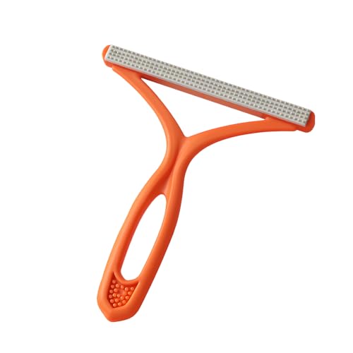 MYHOGOOD Pet Hair Remover, Portable Dog Cat Hair Remover, Reusable Double Sided Lint Remover Carpet Scraper Tool, Lint Cleaner Shaver Tool for Carpets, Car Mat,Couch,Pet Bed,Furniture & Rug