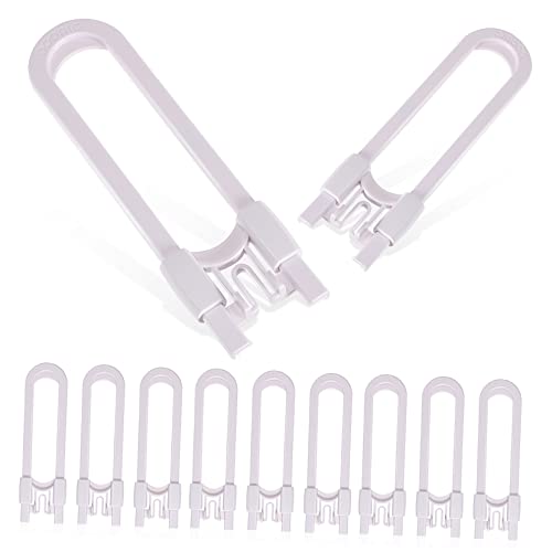 ULDIGI キャビネットロック ベビー 15個 U字型チャイルド ラッチ ベビー引き出し ラッチ 簡単取り付け ドリル不要