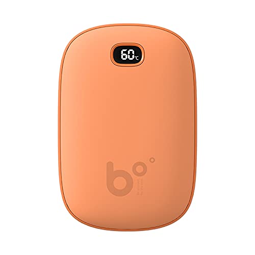 JISULIFE Chauffe-Mains, Rechargeables Chaufferette Main USB électriques de Poche Banque d'énergie...