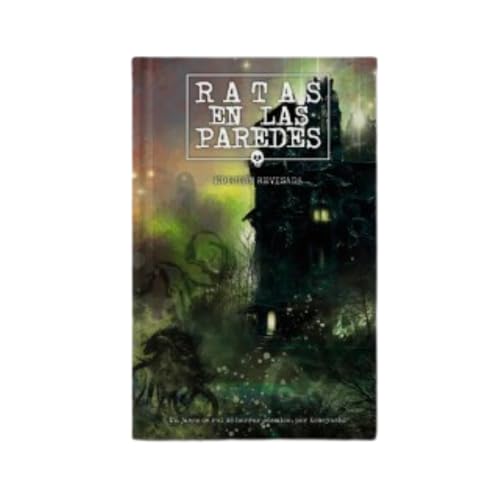 The Hills Press | Ratas en las paredes | Libro Narrativo | Vive el Terror Cósmico Poniendo a Prueba tu Cordura | Con Trucos y Pistas para Crear Aventuras de Horror | Contiene Mitos | Español