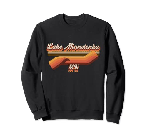 Lago Minnetonka - Conjunto retro de los años 80 - Lake Minnetonka Sudadera