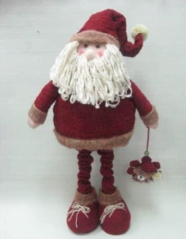 Christmas Flexible Standing Santa 38"X10"