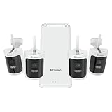 Swann AllSecure650? Système de caméra de sécurité Wi-Fi avec disque dur de 1 To, 4 caméras 8 canaux, 2K HD NVR caméras de sécurité pour la maison, sans fil pour l'intérieur Swann AllSecure650? Système de caméra de sécurité Wi-Fi avec disque dur de 1 To, 4 caméras 8 canaux, 2K HD NVR caméras de sécurité pour la maison, sans fil pour l'intérieur