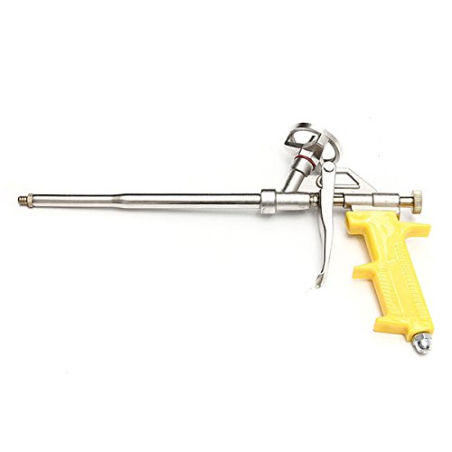New Professional Chrome Heavy Duty PU Expanding Foam Gun Applicator Caulking Gun