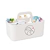 Dog Storage Organizer for Pet Nursing Supplies,Portable Caddy Organizer for Pet Stuff,Divided Storage Bin for Dog Cat Feeding Bottle/Pet Pill Shooter/Whelping Kit-Bathroom,Countertop Storage