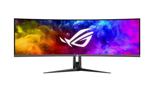 Image of ASUS T Pg49Wcd Computer Monitor 124.5 Cm (49 inch) 5120 X 1440, W129037111 (124.5 Cm (49) 5120 X 1440 Pixels OLED Black)