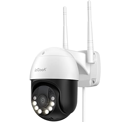 ieGeek PTZ 1080P Caméra IP Vision Nocturne Couleur Cover