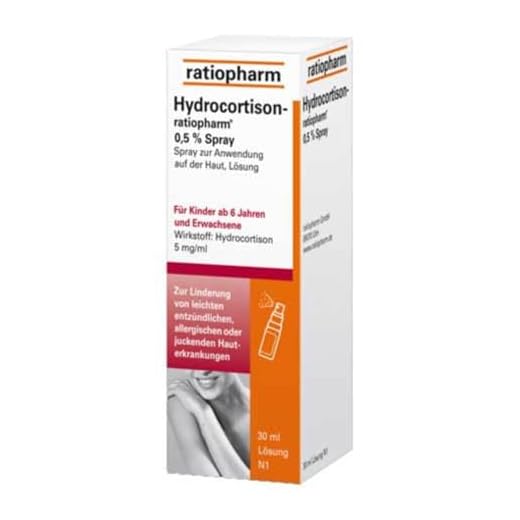 HYDROCORTISON-ratiopharm Spray 0,5%
