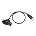 Salcar - 13Pin SATA Cable Adaptadores USB 2.0 para Interna DVD Grabadora...