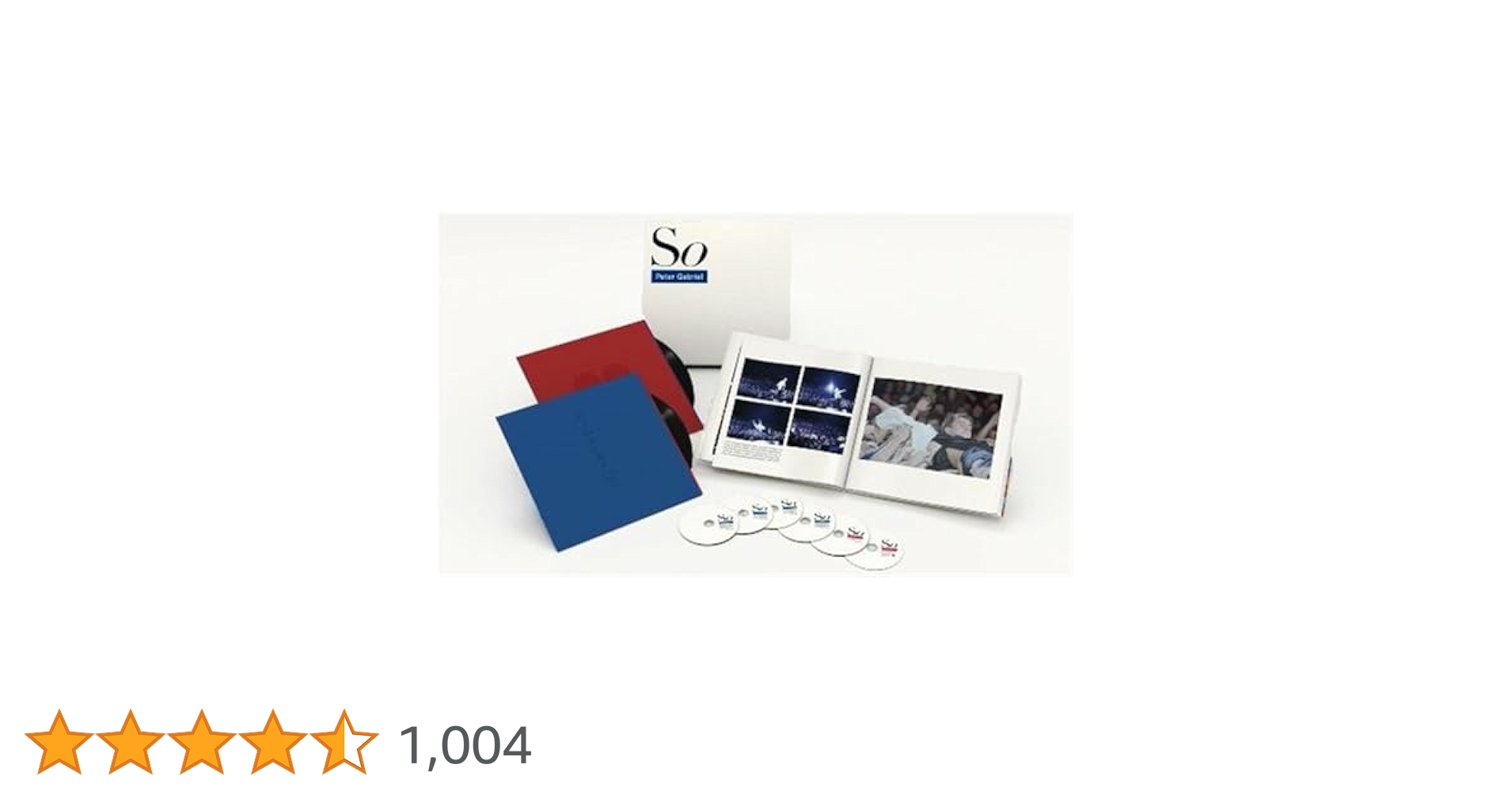 So [25th Anniversary Deluxe Box set] by Peter Gabriel