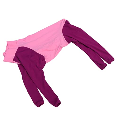 Yardwe 2 Peças roupas de cachorro grande de quatro patas cachorrinho de roupa vestido de noite de al