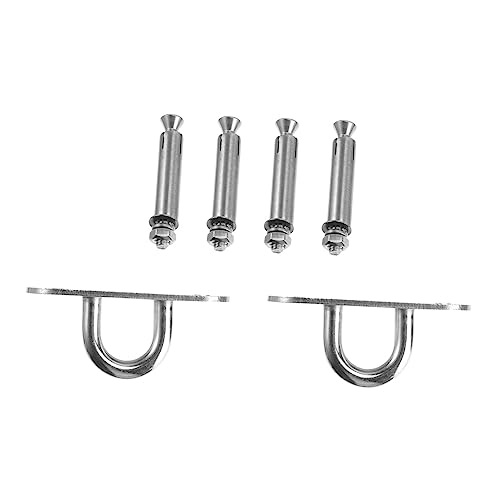 Alipis 2 Piezas Gancho Para Ventilador De Techo Gancho De Acero Inoxidable Expansión Para Almacenamiento Instalación De Techo