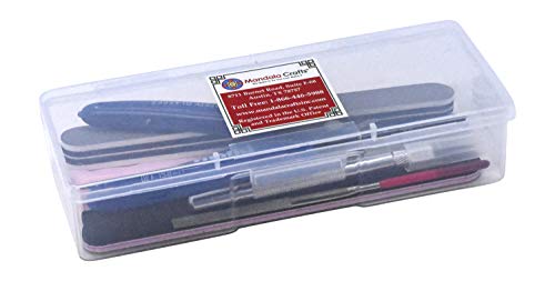 Mandala Crafts 13 PCS Plastic Model Tools Kits with Hobby Clippers, Tweezers, Files, Knife - Professional Basic Model Building Tools Set for DIY Miniatures Mecha Cars Dollhouses - Image 8