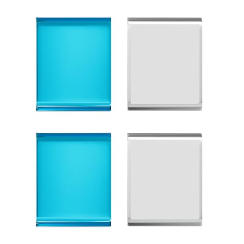 Under Cabinet Lights Magnetic stickys 4PCS - Replacement Magnetic Strips with Adhesive Backing for Under Cabinet Lighting Universal Arc Iron Sheet for Cabinet Lighting(Non-Magnetic