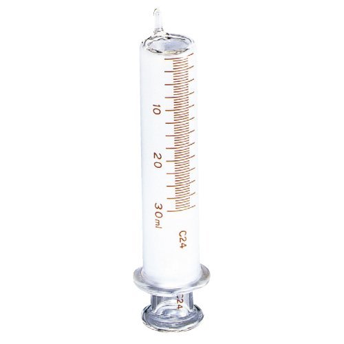 Amazon | トップ 硝子注射筒(白硬) 00012(30ML)5イリ | シリンジ