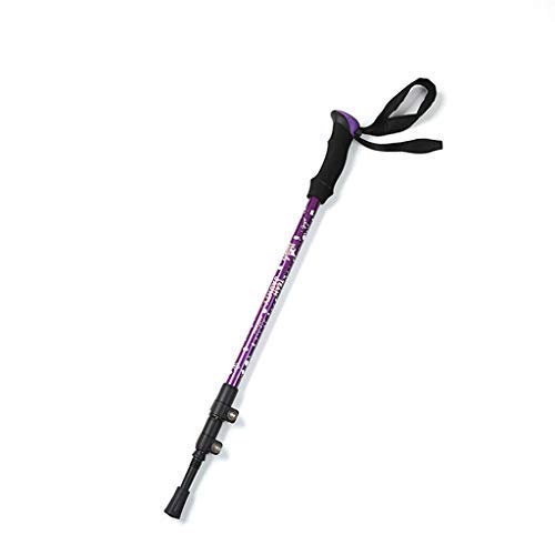 Mechanische Teile Aluminium-Trekkingstock-Außenkrücken Dreiteiliger Offroad-Gehstock Rutschfester Gehstock mit Krankenhaus (Farbe: Grün) (Farbe: