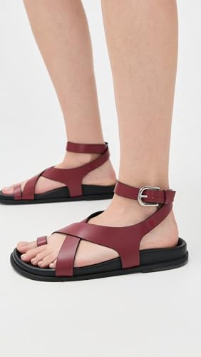 Free People Women's Anya Criss-Cross Footbed Sandals4