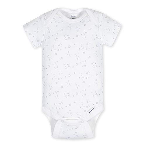 Image of Gerber Unisex Baby 5-Pack Short Sleeve Variety Onesies Bodysuits