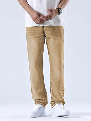 Image of Ben Martin Men Jeans || Baggy Fit Jean's for Man || Loose Fit High Rise Denim || Stretchable Casual Wear Jean,s || Dance Rap Rapping Style Pant for Men || Denim Cotton Jeans (2)