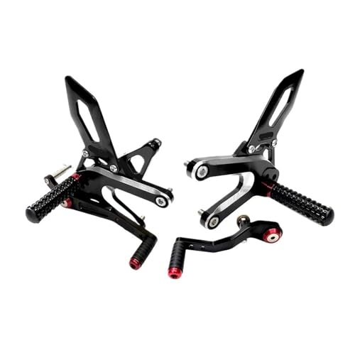 Repose-pieds arrière Trident 660 réglables platine CNC confort moto route