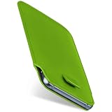 moex Custodia a scatto per iPod Touch 4G, ultra sottile, in pelle PU, protezione completa a 360°, verde