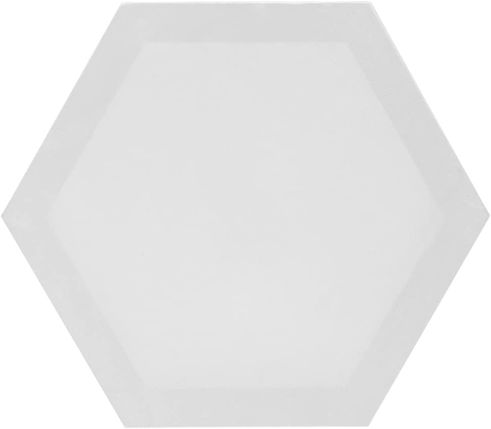 1Pcs Hexagon White Wood Frame Canvas Board Watercolor Painting DIY Crafts for Professional Artist Canvas Oil Painting